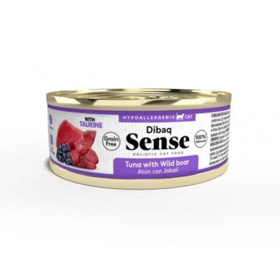 Dibaq Sense Cat GF 70gr -Atum e Javali com Mirtilos