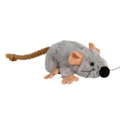 RATO EM PELÚCIA COM CATNIP PARA GATO