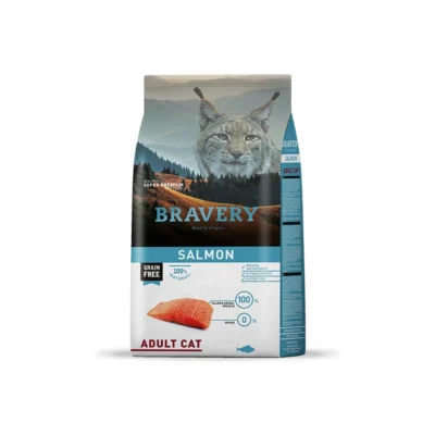 BRAVERY SALMON ADULT CAT (GRAIN FREE)
