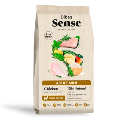Dibaq Sense Low Grain Frango Mini Adulto