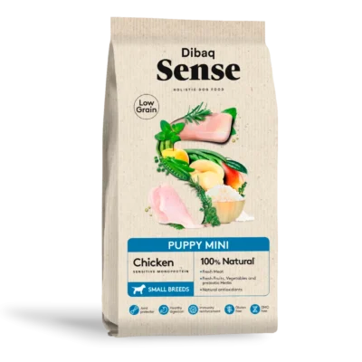 Dibaq Sense Low Grain Puppy Mini (Frango) 2Kg