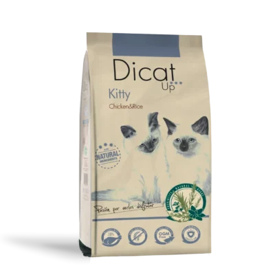 Dicat Up Kitty Frango e Arroz 1,5Kg