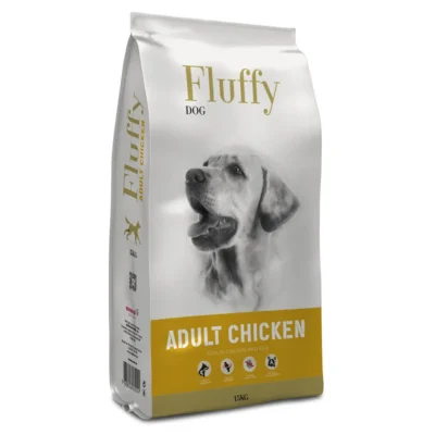 Fluffy Dog Adult Chicken 15Kg