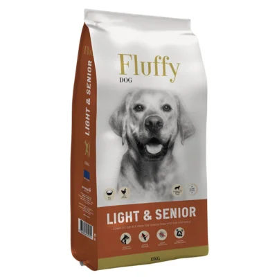 Fluffy Dog Light & Senior 15Kg