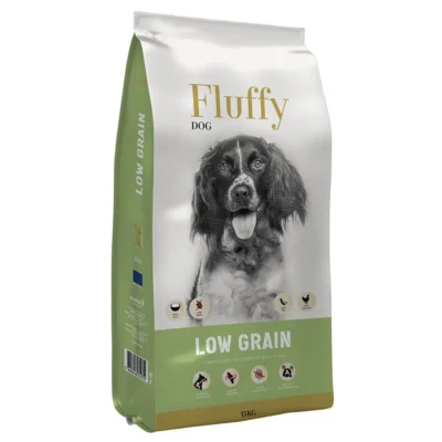 Fluffy Dog Low Grain 15Kg