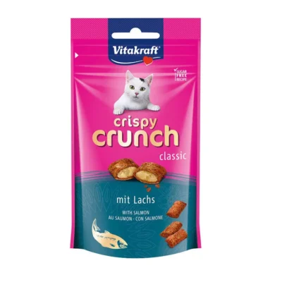 Snack Gato Crispy Crunch Salmão 60gr