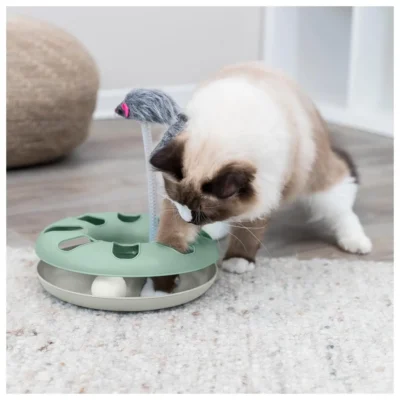 CÍRCULO LOUCO COM RATO EM PELÚCIA